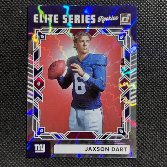 2025 Panini Donruss Jaxson Dart Elite Series Rookies #ESR-JDT RC Rookie Giants - Picture 1 of 2